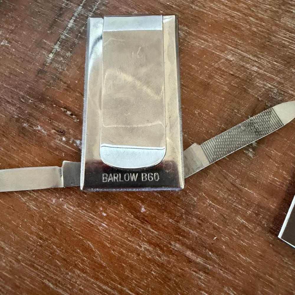 Vtg Southwestern Bell Seize The Moment Barlow Knife Money Clip MultiTool CIB Box